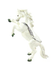 Brave Lipizzan Horse Hinged Trinket / Jewelry Box Pewter Bejeweled Kingspoint