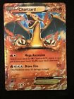 This 2014 Pokémon Charizard Ex has a holo finish and is XY17