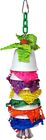 Mighty Bird Toys Bottom's Up Shreddable Parrot Toy Foraging Toy
