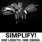 Orlimar Golf Intercept Single Length Iron Set Right Hand Stiff Flex Steel NEW!