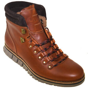 Cole Haan Men's ZeroGrand Waterproof Hiker Boot British Tan Style C30405