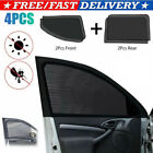 4X Car Side Front Rear Window Sun Shade Cover Mesh Shield UV Protection (For: Chevrolet Truck)