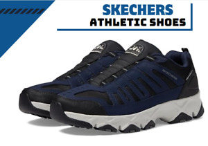 Skechers Men's Crossbar Slip-on Water Repellant Sneaker, Extra Wide Width