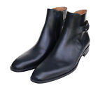 New Bruno Magli Angiolini Black Leather Chelsea Ankle Dress Boot Men’s SZ 13M