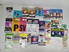 Vintage Nascar Indy Car Racing Ticket Stubs, Badges, Passes Mixed Lot Of 31