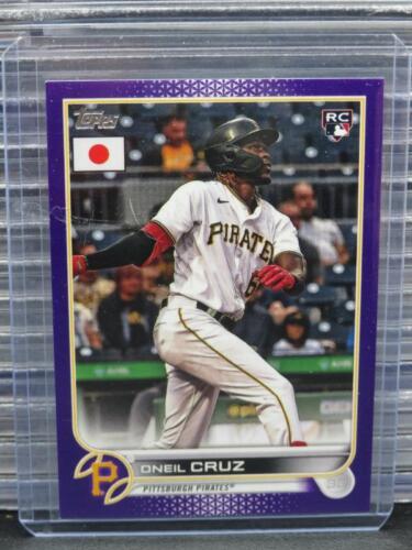 New Listing2022 Topps Japan Edition Oneil Cruz Purple Parallel Rookie RC #34/50 Pirates