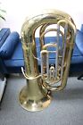 Yamaha YBB-321, 4 Valve Tuba W/Case Rough Finish But Solid Horn That Plays Well
