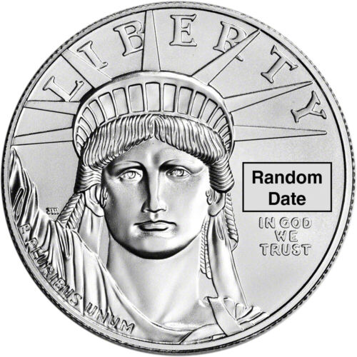 American Platinum Eagle (1 oz) $100 - BU - Random Date