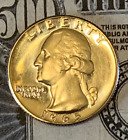 1965 P Washington Quarter Proof - SMS.  Beautiful Coin!  Combined Shipping.