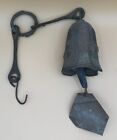New ListingBronze? Vintage Heavy Cast Bell Wind Chime With shell Design  Free shipping