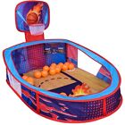 Basketball Ball Pit Includes 20 Soft Air-Filled Orange Balls