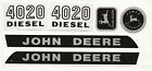 DECAL SET 4020 Industrial Yellow, Wide Front John Deere Toy Pedal Tractor JP117