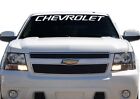 (1) fits Chevrolet Chevy Windshield Banner Decal Sticker tahoe silverado 30x3