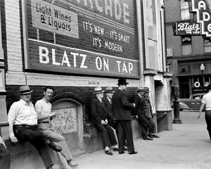 Blatz Beer Photo 8X10 - 1939 Butte Montana