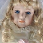 Vintage Porcelain Doll Bride Seymour Mann Connoisseur Collection Blonde Hair 17