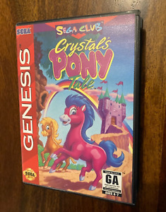 New ListingCrystal's Pony Tale  |  Sega Genesis  |  Complete in Box