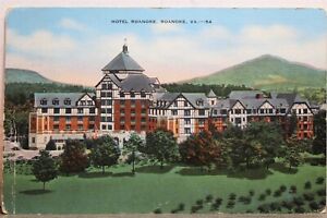 Virginia VA Roanoke Hotel Postcard Old Vintage Card View Standard Souvenir Post