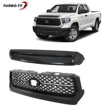 Glossy Black Front Grille&Hood Bulge Molding For 2014-2020 Tundra 53101-0C041