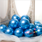 50Pack Metallic Purple Balloons 12inch Chrome Blue Party Balloons Latex Ballons