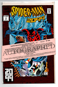 Spider-Man 2099 #1 - Signed w/COA Rick Leonardi - 1992 - NM
