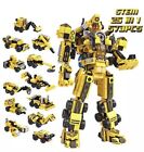 25-in-1 STEM Building Toys for Kids - Creative Brick Kits for a Big Robot or 12