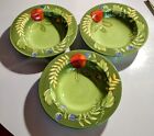 Country Apple Gates Ware By Laurie Gates Set Of Three Large Bowls