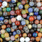Natural Mixed Stone Gemstone Round Spacer Loose Beads 4mm,6mm,8mm,10mm,Pick