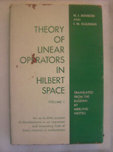 New ListingLot of 2 books on Hilbert Space and Orthogonal Functions HC / DJ Good Condition