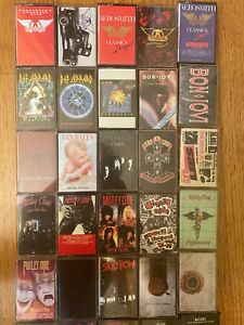 YOU PICK Cassette Tapes-80's Rock, Metal, New Wave, Country, And More