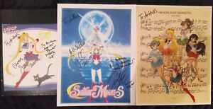 Sailor Moon Signed Jennifer Cihi(Sailor Moon) Amanda C. Miller(Sailor Jupiter)