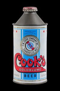 Cook's Goldblume Beer of Evansville DIECUT Sign 36