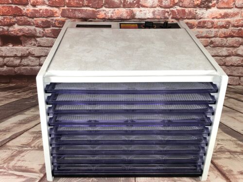EXCALIBUR FOOD DEHYDRATOR 9 TRAY WHITE 26 HOUR TIMER 3926T TESTED WORKS