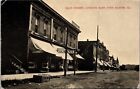 Coon Rapids Iowa Main St. Looking East Postcard Pabst Beer Sign Blakesley’s T34