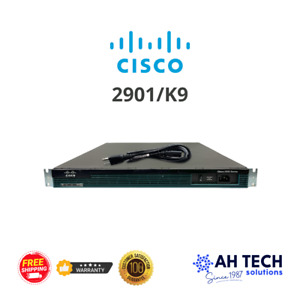 Cisco CISCO2901/K9 2-Port Gigabit Wired Router - Refurbished with Warranty