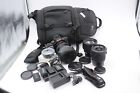 Sony A7R II Mirrorless W/ 3 Lenses, 4 Batts,2 Charger, Misc, Bag