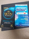 Durex ‘Light My Fire’ Pleasure Pack 12 Latex Condoms & skyn 12 count