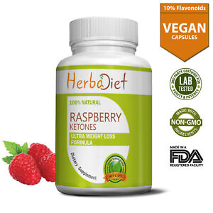 Raspberry Ketones Advanced 500mg Lean 180 Veg Capsules Diet Weight Loss Fat Burn