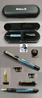 Pelikan M 200 fountain pen blue marbled in box