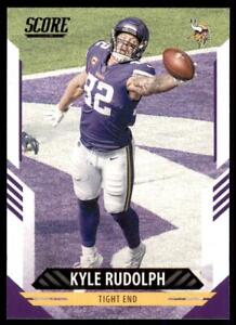 2021 Score Base #154 Kyle Rudolph - Minnesota Vikings
