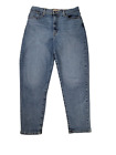 Levi's Women's 33x29 High Waisted Mom Blue Jeans Denim Medium Wash
