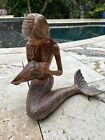 Mermaid Bronze Like Fountains Outdoor Or Indoor Garden Art Sculpture Statue
