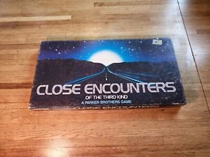Vintage 1978 Close Encounters of the Third Kind Board Game.  Missing die.