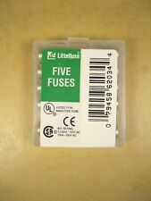 Littelfuse  3AG 1-1/4A 312  Fuse  5 Pack