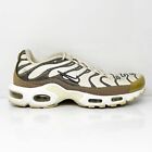 Nike Womens Air Max Plus Premium 848891-101 White Running Shoes Sneakers Size 10