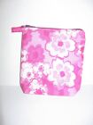 New ListingMakeup Bag/Zippered Pouch - Handmade - Shades of Pink