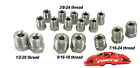 3/16 Brake Line Fitting Kit stainless steel tube nuts, Inverted Flare