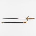 Imperial German Long Etched Hunting Dagger.