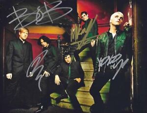 My Chemical Romance Signed 8x10 Autographed Photo reprint