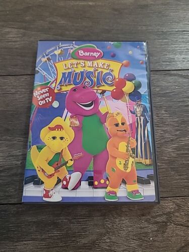 Barney Let’s Make music  DVD HIT Entertainment