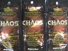 5 PACK SUPRE TATTOO CHAOS HOT TINGLE 100X BLACK BRONZER TANNING LOTION PACKETS